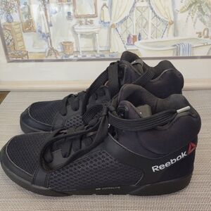 Women's Reebok "Urtempo" Mid 3.0 TXL Black Mesh Dance/Casual Shoes. Size 9.